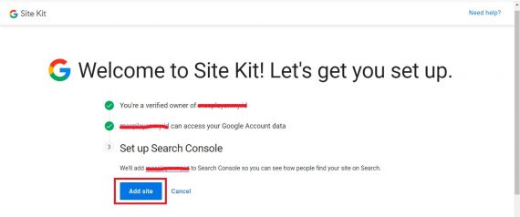 Cara Pasang Google Search Console - add site ardata