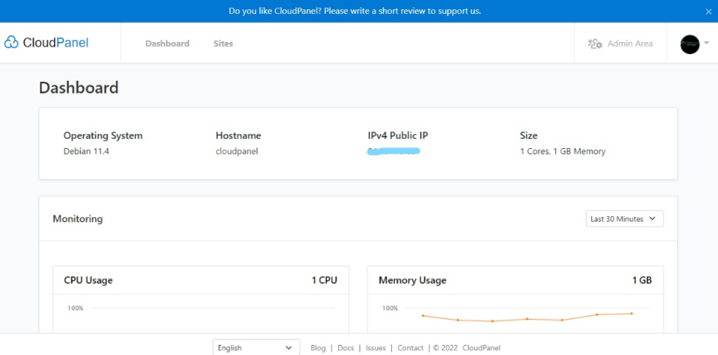 Adu Control Panel Gratis Cloudpanel vs Cyberpanel, Bagus Mana?