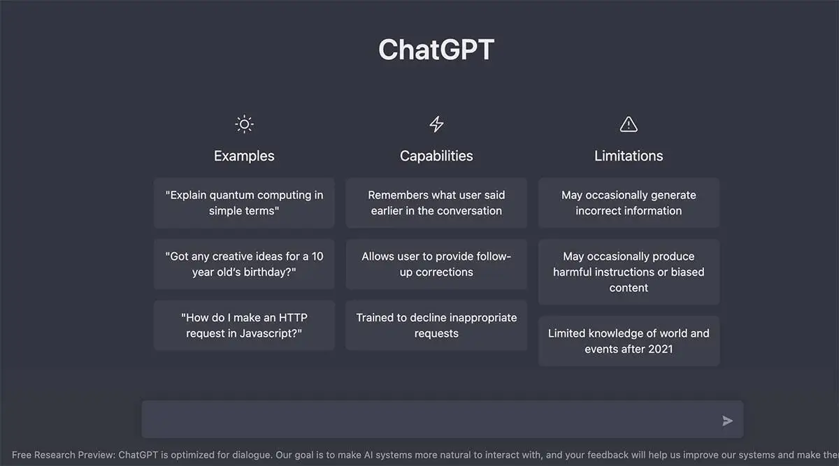 Chat GPT Web