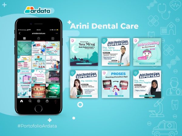 Portfolio Arini Dental Care Instagram