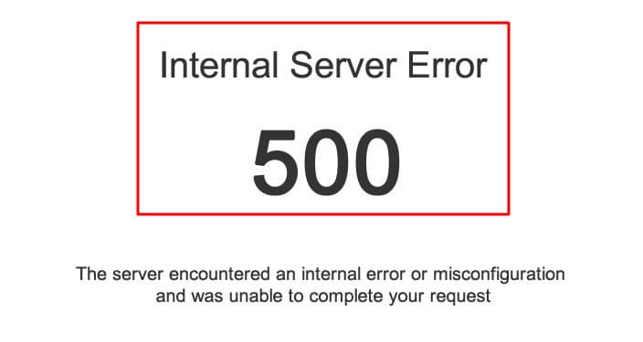 Cara Menatasi Website Error 500