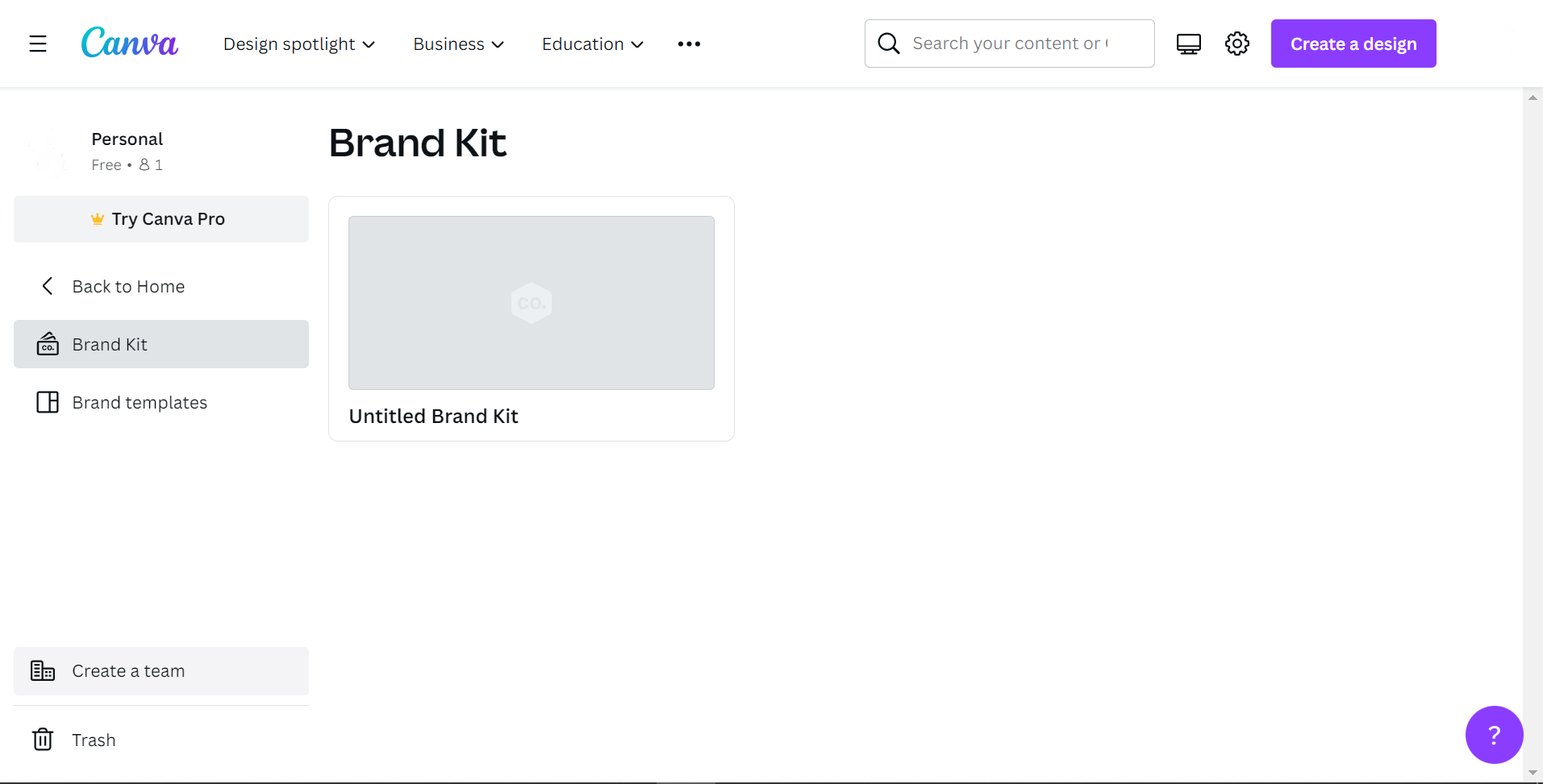 Cara Menggunakan Canva Untuk Pemula - Brand Kit manager