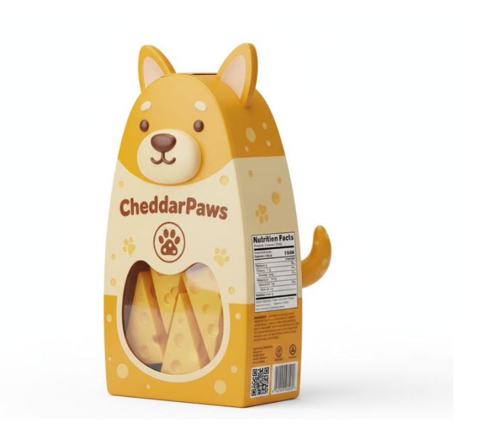  Kemasan Makanan Berbentuk Kucing
