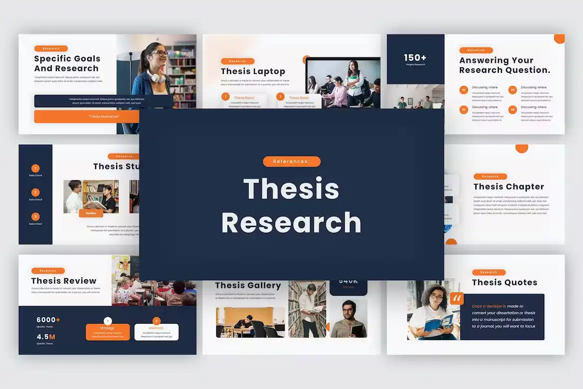 Thesis Research Powerpoint Template