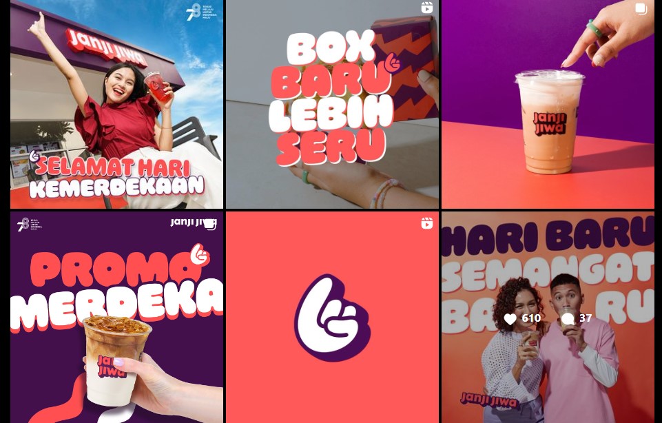 Inspirasi Contoh Feed Instagram Aesthetic untuk Bisnis Anda - Contoh Feed Instagram Toko Kopi