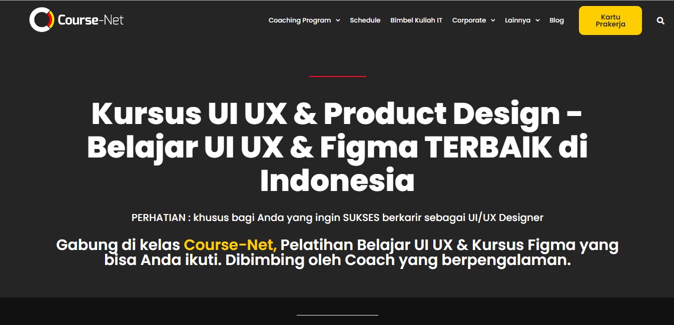 Rekomendasi Kursus UI UX & Sertifikasi UI UX Online - kursus ui/ux - coursenet