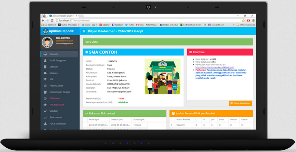 Jasa Instalasi Dapodik 2024 dan Integrasi dengan Web Sekolah