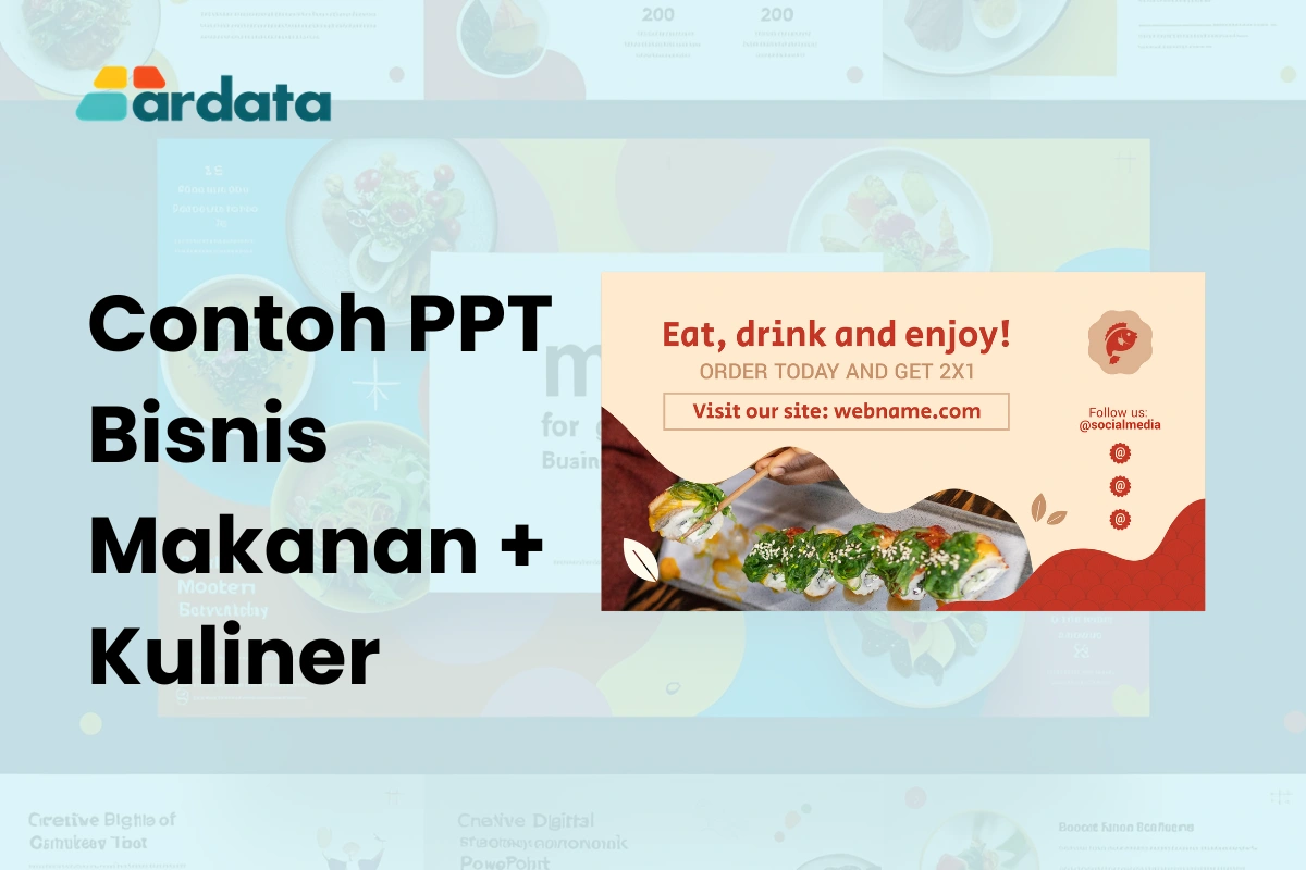 10+ Contoh PPT Bisnis Makanan & Kuliner