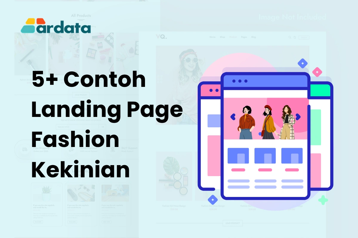 5+ Contoh Landing Page Fashion Kekinian
