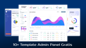 10+ Template Admin Panel Gratis (Bootstrap 5 HTML Laravel)