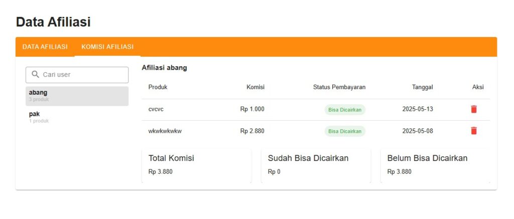 Fitur Unggulan Sistem Affiliate & Referral Ardata Media
