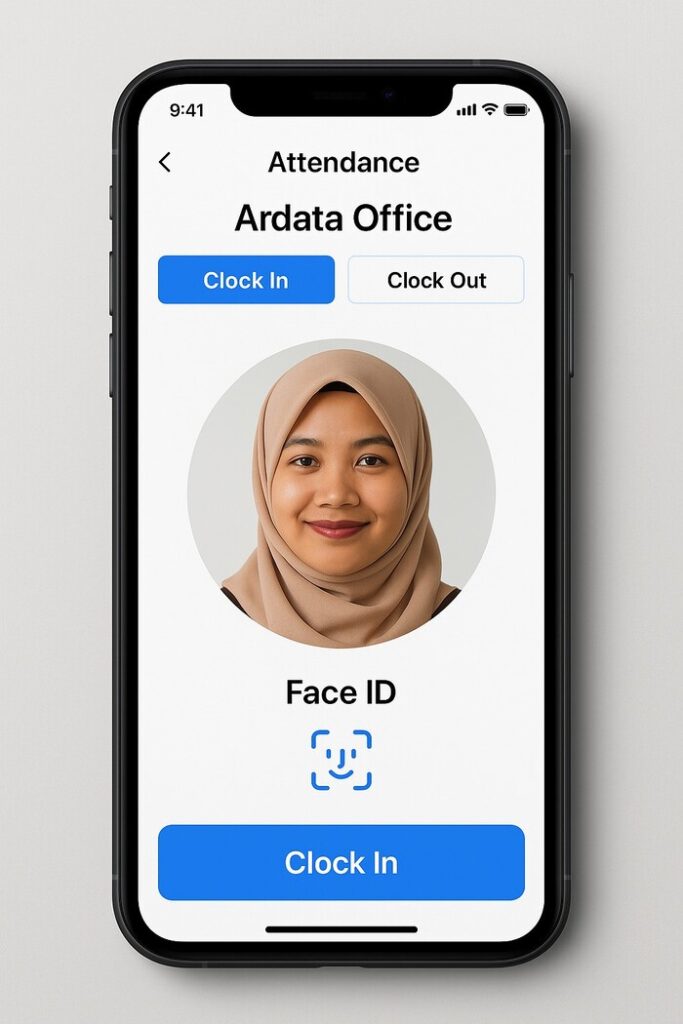 Sistem aplikasi Attendance Kehadiran Absensi via Mobile App dengan Validasi GPS & Selfie