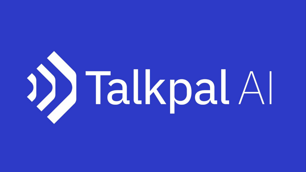 Logo TalkPal AI untuk latihan speaking bahasa Inggris.