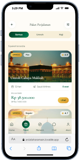 Katalog Paket Umroh & Haji