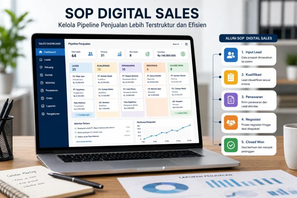 contoh SOP digital perusahaan
