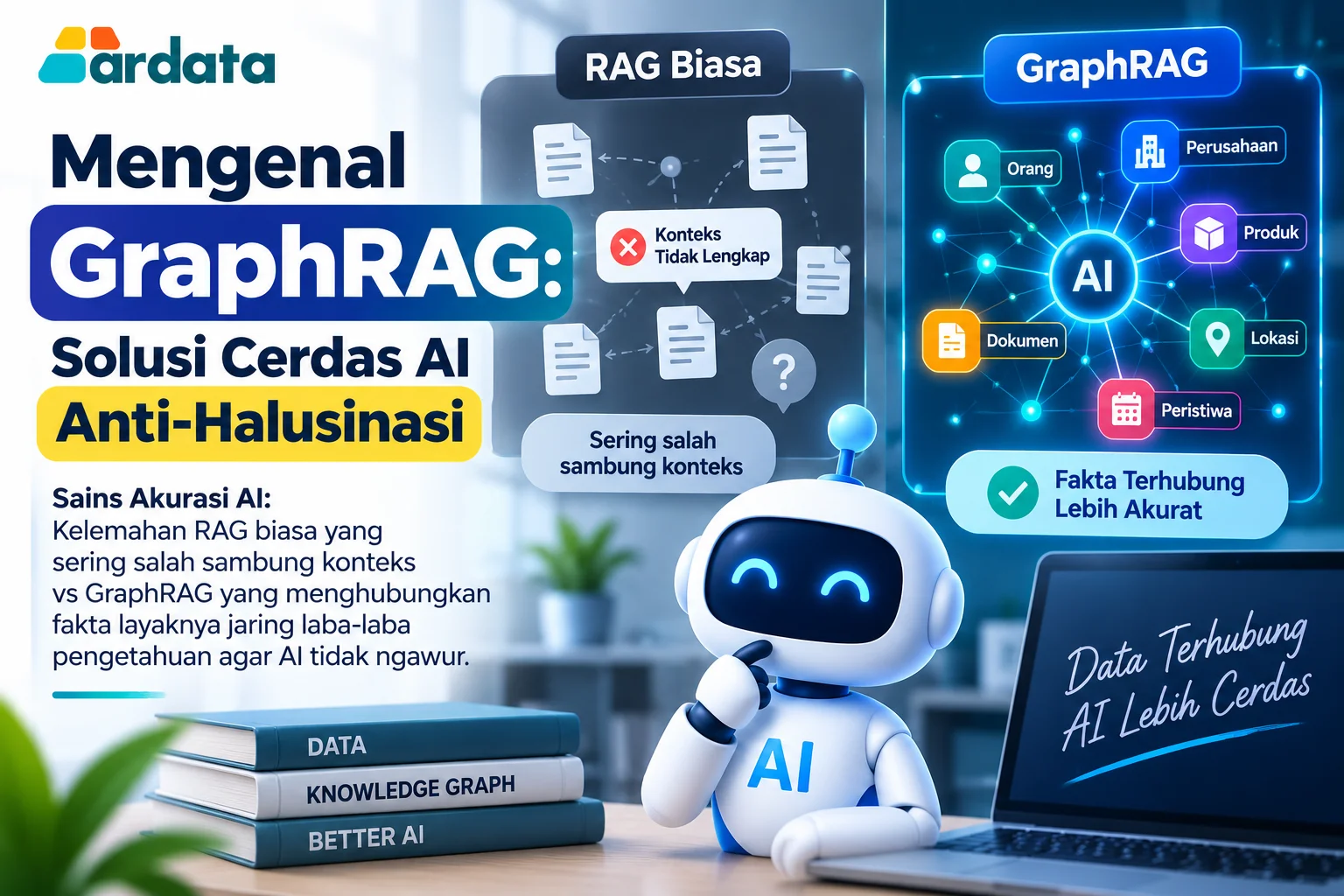 Mengenal GraphRAG Solusi Cerdas AI Anti Halusinasi