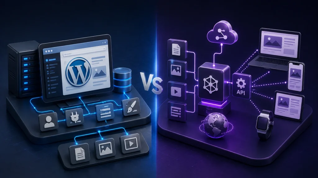 WordPress Standar vs Headless CMS