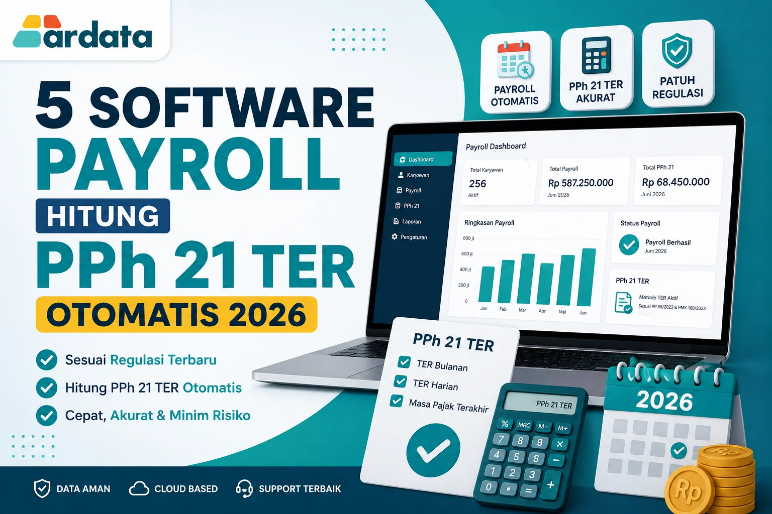 5 Software Payroll Hitung PPh 21 TER Otomatis 2026