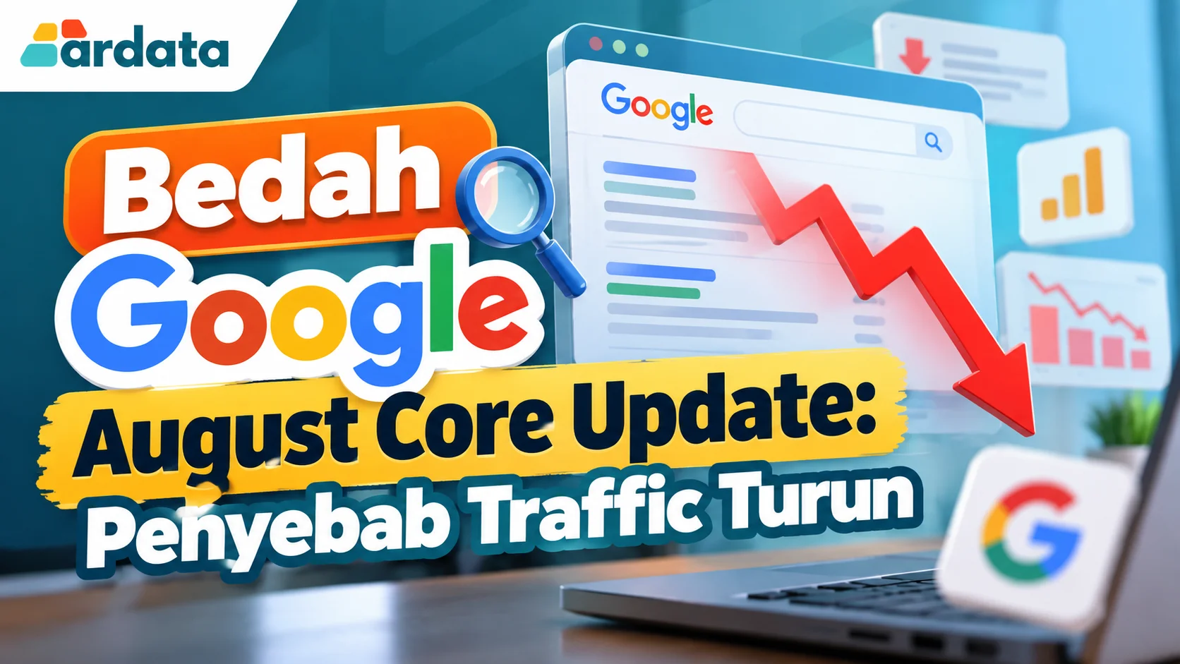 Bedah Google August Core Update: Penyebab Traffic Turun